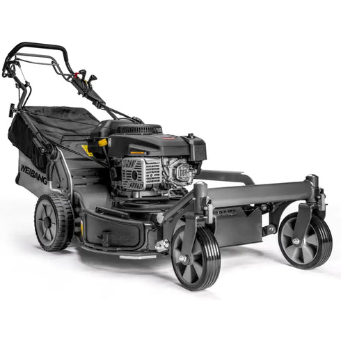 Weibang Virtue 77 TBO C Twin Blade Mower Castor Wheels WGMP145