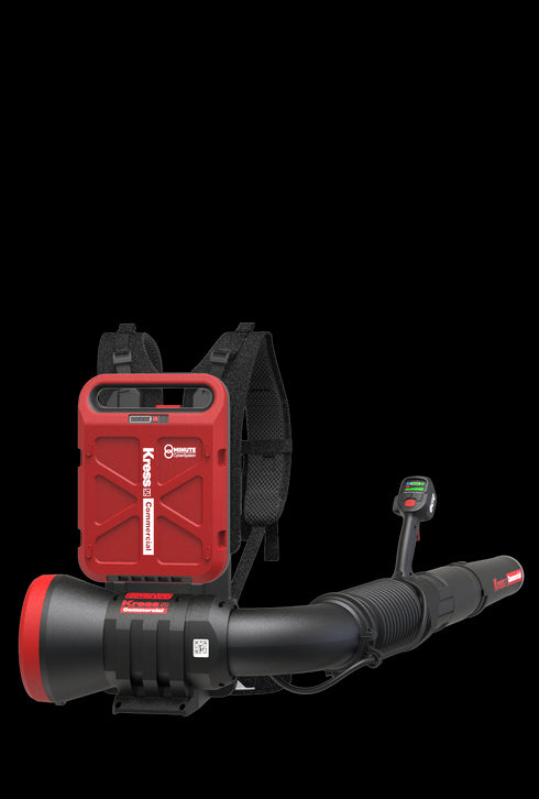 Kress KC500.9 Commercial-grade 60 V Backpack Blower Bundle