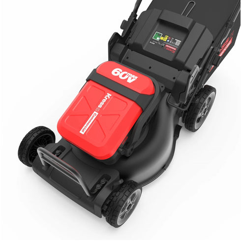 *PROMOTIONAL OFFER* Kress 60v KC711.9 51cm Commerical Lawnmower c/w Cyberpack & Cyberplug Charger Bundle