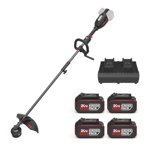 Kress KG155E 40V Cordless 38cm Attachment-Capable Grass Trimmer