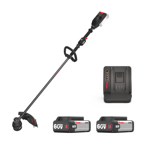 Kress KG160E Professional Grade 60v 38cm Grass Trimmer Bundle