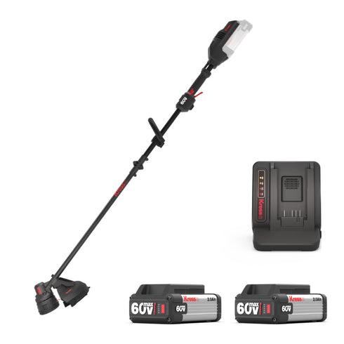 Kress KG161 Professional Grade 60v 41cm Grass Trimmer Bundle