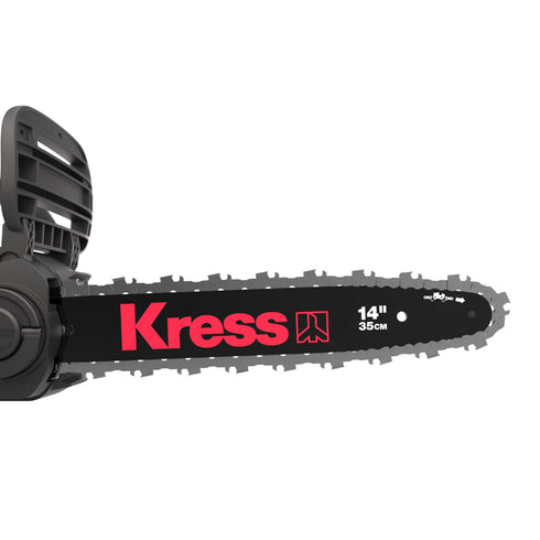 Kress KG346 40V 35cm Cordless Chainsaw 4 x Batteries & 2 x Fast Charger Bundle