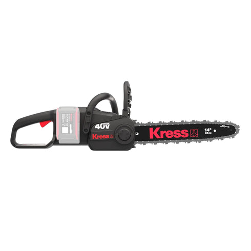 Kress KG346 40V 35cm Cordless Chainsaw 4 x Batteries & 2 x Fast Charger Bundle