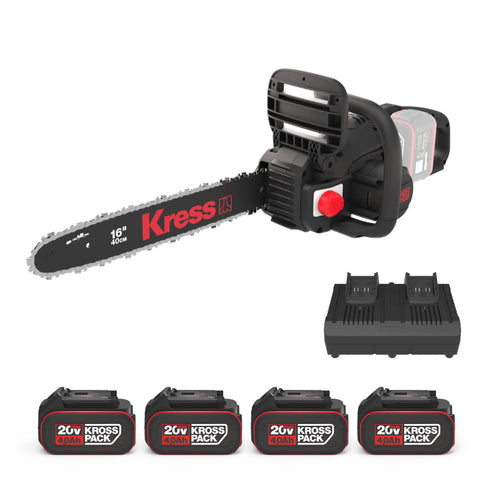 Kress KG347E 40V 40cm Cordless Chainsaw Bundle
