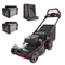 Kress KG760E 60v Prosumer 51cm Cordless Self-Propelled Mower Bundle