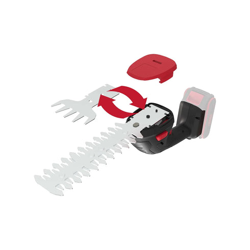 Kress KG806E.9 20 V KrossPack 3-in-1 Cordless Grass and Shrub Shears Set (Bare Tool)