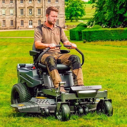 Cobra 50” Zero-Turn Mower Powered by Loncin V-Twin Engine
