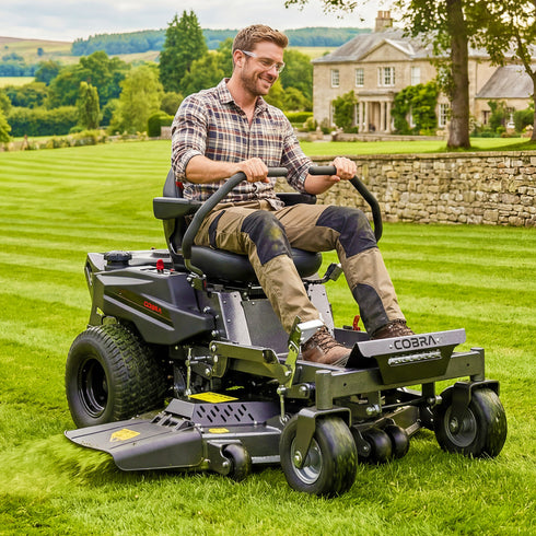 Cobra 42” Zero-Turn Mower Powered by Loncin V-Twin Engine