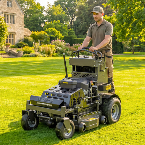 Cobra ZTS32L 32” Stand-On Mower Powered by Loncin V-Twin Engine