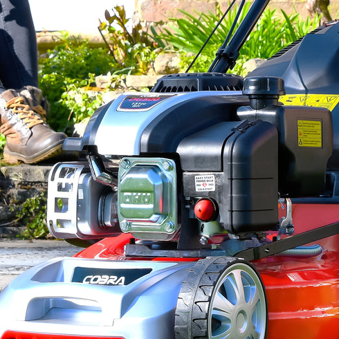 Cobra M46CVX 18" Push 4 Wheeled Lawnmower Vortex Airflow Technology