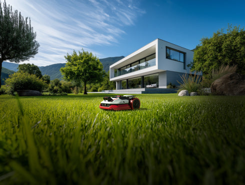Kress KR260ES EyePilot® RTKⁿ 700 m² Robotic Zero Trim Lawn Mower with Vision AI and V-SLAM Navigation & Integrated 4g
