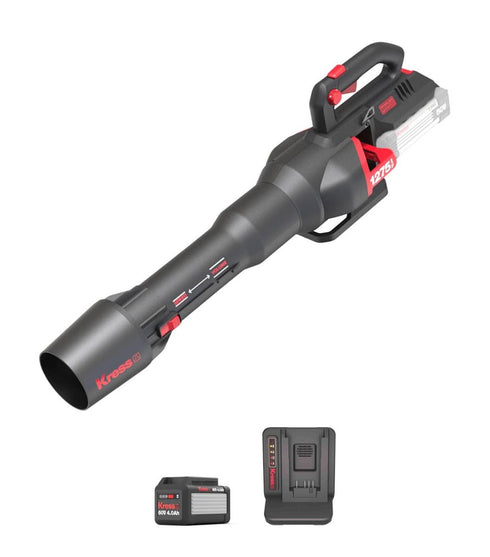 Kress KG560E Professional Grade 60v 134 mph airspeed Blower Bundle