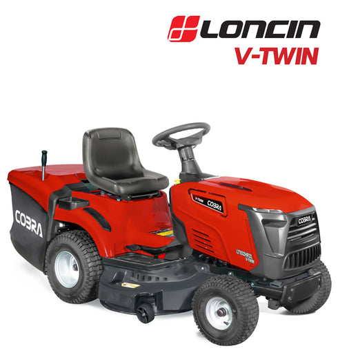COBRA LT102HR2L 40" COLLECTING LAWN TRACTOR V-TWIN LONCIN ENGINE