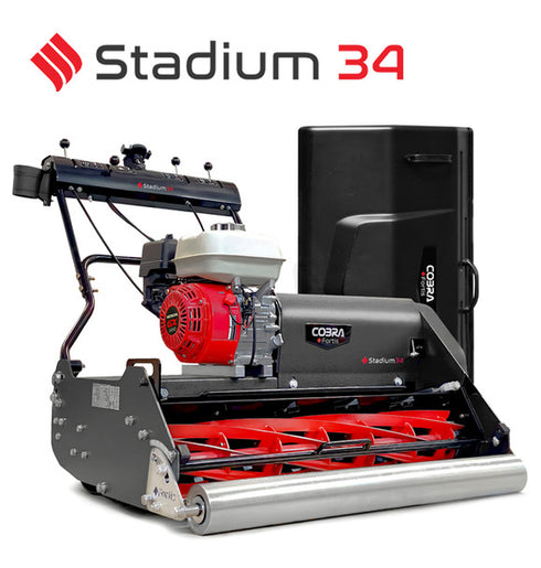 Cobra Stadium 34 Cylinder Mower Powered by Honda Engine