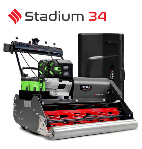 Cobra Stadium 34 Cylinder Mower Kit Powered by EGO