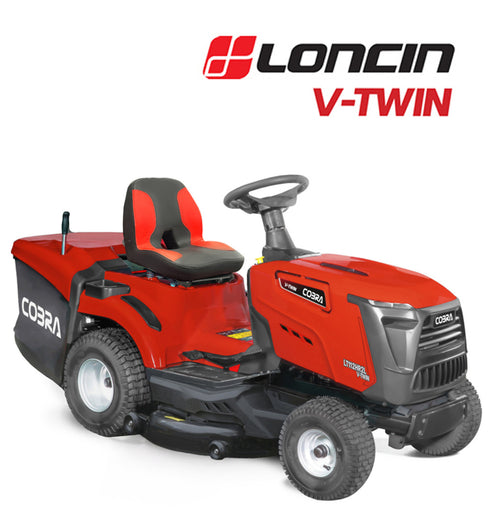 Cobra LT112HR2LHydro 112cm (44") Lawn Tractor with V-Twin Engine