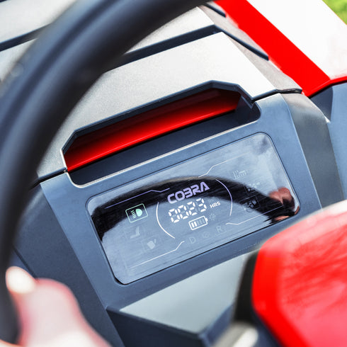 COBRA LTX102HR2L Premium 102 cm Rear Discharge Lawn Tractor with V-Twin Engine