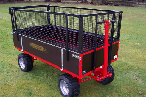 SCH Heavy Duty 4 Wheel Timber Trailer