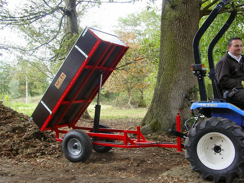 SCH Hydraulic Tipping Trailer - Single Acting Ram