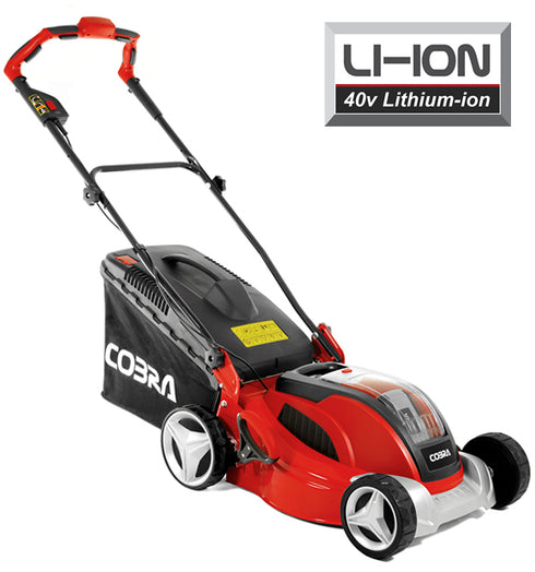 Cobra MX4140V 16" Cordless 4 Wheeled Lawnmower