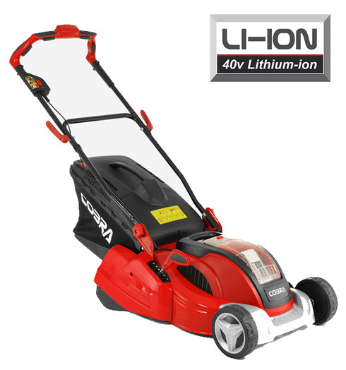 Cobra RM4140V 16" Cordless Li-ion 40V Rear Roller Mower