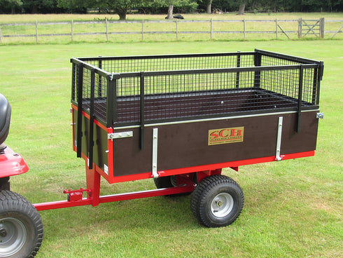SCH 2 Wheel Timber Tipping Trailer