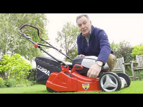 Cobra RM43SP80V Cordless Rear Roller Lawnmower 80V