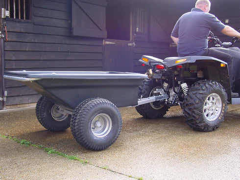 SCH Plastic Bodied Trailer Wide Profile Wheels