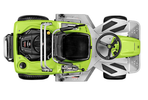 Grillo MD 22N Side Discharge / Mulch Garden Tractor