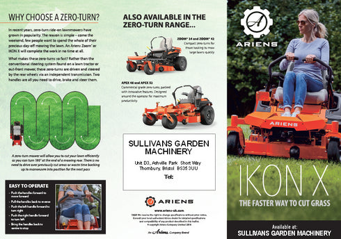 Ariens IKON XD 42 Zero Turn Ride On Mower