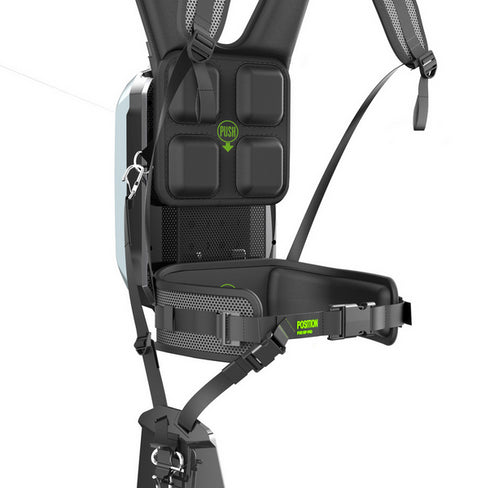 Ego Power Plus BAX1501 Commercial Backpack Battery c/w Harness and Adapter