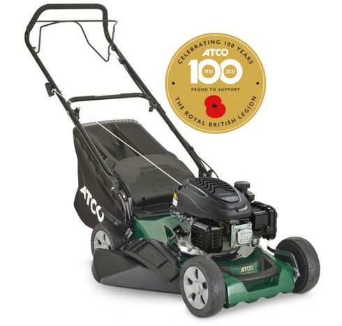 Atco Quattro 16S 4 in 1 Self-Propelled Petrol Lawnmower