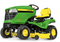 John Deere X350 Ride on Mower and 42" Mulch Deck