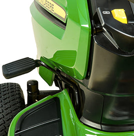 John Deere X350 Ride on Mower and 42" Mulch Deck