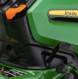 John Deere X350 Ride on Mower and 42" Mulch Deck