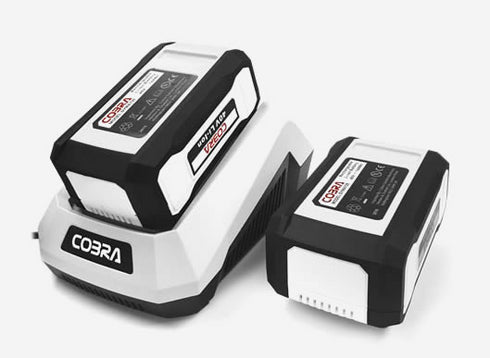 Cobra RM43SP80V Cordless Rear Roller Lawnmower 80V