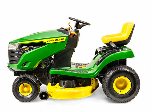 John Deere X107 Ride on Mower