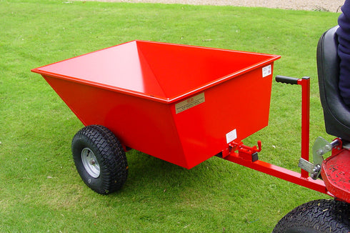 SCH GDTT Steel Tipping Dump Trailer - Wide Profile Wheels